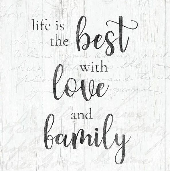 Classy Art Love and Family by Kristen Brockmon Wall Art-1
