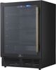 FORNO® Frescolino Series Alta Qualita 24" 4.8 Cu. Ft. Fingerprint Resistant Black Beverage Center -2