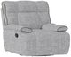 Emerald Home Grayson Gray Manual Swivel Glider Recliner-0