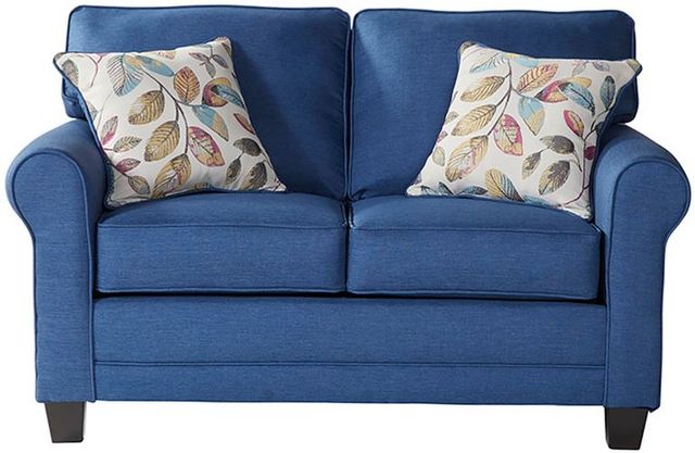 Hughes Furniture® 3700 Jitterbug Denim Loveseat-0