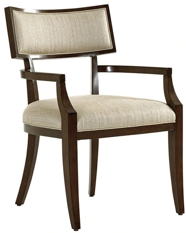 Lexington Home MacArthur Park Whittier Walnut/Wheat Dining Arm Chair-0