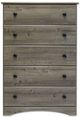 Perdue Woodworks Weathered Gray Ash Chest-0