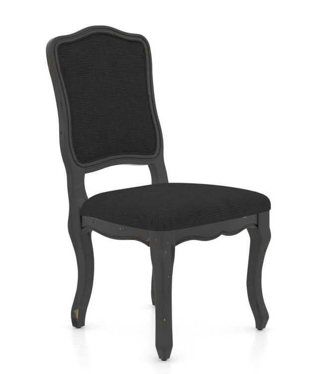 Canadel® Champlain 316A Upholstered Side Chair - Black Distressed-0