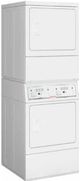 Speed Queen® Commercial 7.0 Cu. Ft. Dryer, 7.0 Cu. Ft. Dryer White Stack Laundry-1