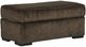 Benchcraft® Aylesworth Chocolate Ottoman-0