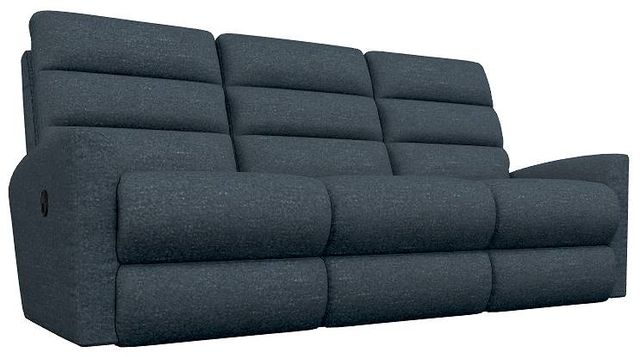 La-Z-Boy® Liam Navy Manual Wall Reclining Sofa-0