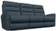 La-Z-Boy® Liam Navy Manual Wall Reclining Sofa-0