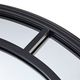 Olliix by Martha Stewart Katonah Black Round Framed Décor Wall Mirror-1