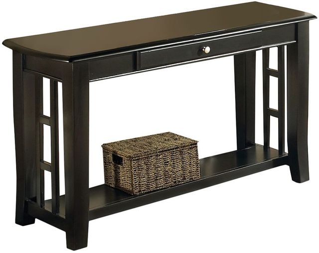 Steve Silver Co. Cassidy Ebony Sofa Table-0
