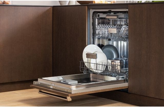 Bertazzoni 18" Panel Ready Top Control Built In Dishwasher-1