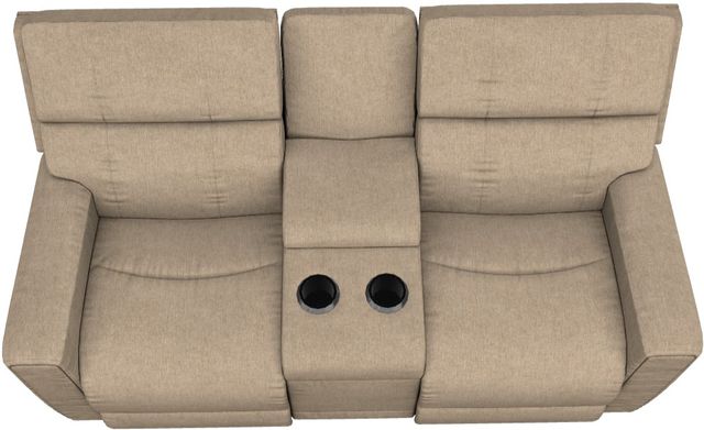 La-Z-Boy® Apollo Khaki Power Reclining Loveseat with Console and Headrest-4