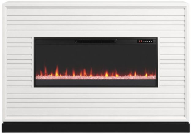 Legends Home Real Cozy Malibu White Fireplace Mantel-2
