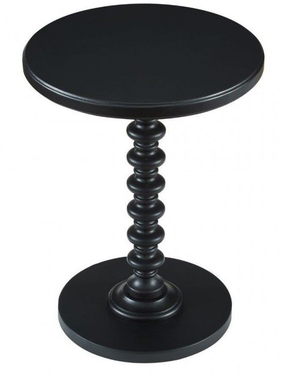 Powell® Spectrum Black Side Table-0