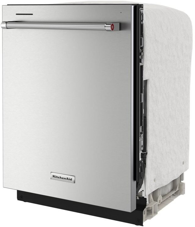 KitchenAid® 24" Stainless Steel with Printshield Built In Dishwasher-9