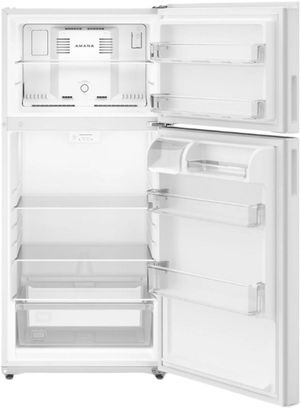 Amana 28 White Counter Depth Top Freezer Refrigerator