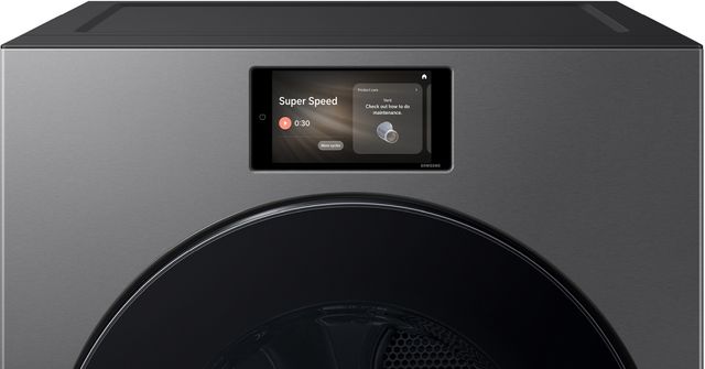 Samsung Bespoke AI 7.6 Cu. Ft. Dark Steel Front Load Electric Dryer with AI Home & AI Optimal Dry-4