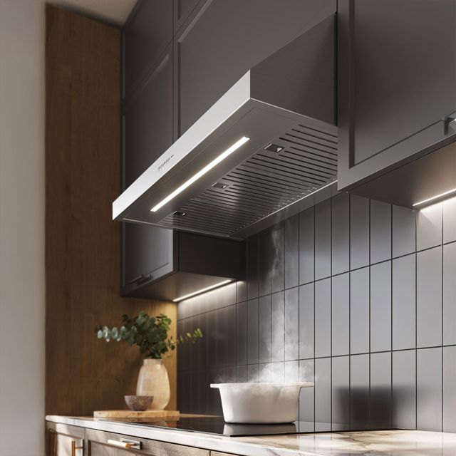 Falmec Eros 30" Scotch Brite Stainless Steel Under Cabinet Range Hood-3