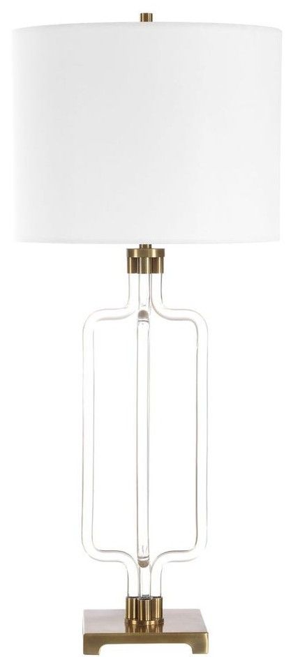 Uttermost® Outline Cordless Clear Table Lamp-3