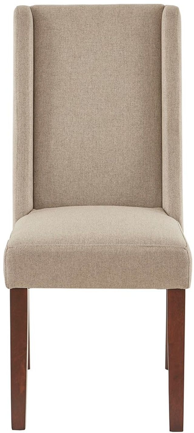 Olliix by Madison Park Taupe Brody Wing Dining Chair (Set of 2)-1