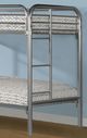 Titus Furniture Silver Metal Twin/Twin Bunk Bed-1