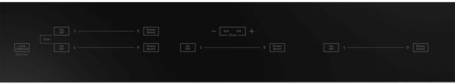 GE Profile™ 30" Black Induction Cooktop with Bridge Element-2