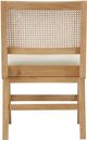 Meridian Furniture Abby Cream/Natural Dining Side Chair-3
