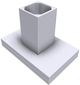 Vent-A-Hood® 42" White Island Range Hood-1