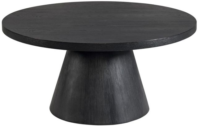 Elements International Portland Black Coffee Table-0