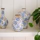 Magnolia Home by Joanna Gaines Blue/White Distressed Vase-3