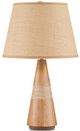 Currey & Company Amalia Light Brown/Natural Table Lamp-1