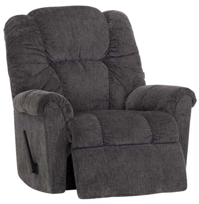 Franklin™ Ruben Westwood Charcoal Manual Swivel Rocker Recliner-1
