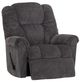 Franklin™ Ruben Westwood Charcoal Manual Swivel Rocker Recliner-3