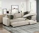 Homelegance® Isla 2-Piece Sand Sectional with Reversible Chaise-2