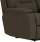 Flexsteel® Kerrie Pewter Power Reclining Loveseat with Console-2