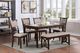 New Classic® Home Furnishings Gia 6-Piece Cherry/Light Brown Dining Set-1