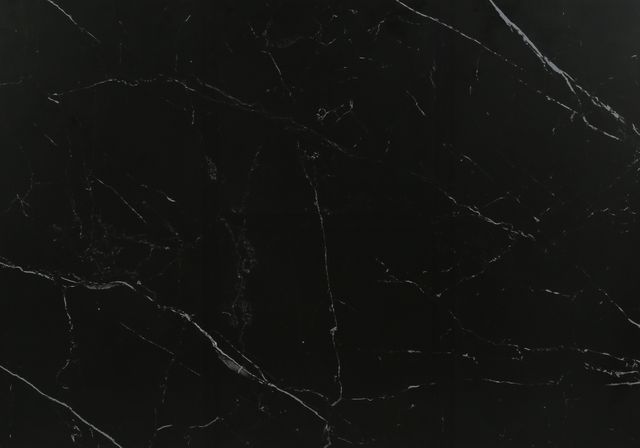 Monarch Specialties Inc. Dark Grey 36" x 60" Stone Top Dining Table with Black Laminate Base-3