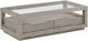 Modus Furniture Oxford Glass Top Coffee Table with Mineral Base-0