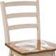 Signature Design by Ashley® Jendanton Antique White/Brown Swivel Bar Stool-2