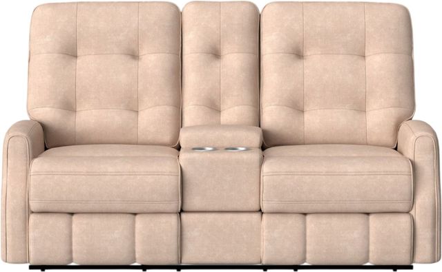 Flexsteel® Customizable Devon Power Reclining Loveseat with Console and Power Headrests-3