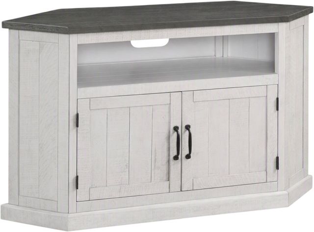 Martin Svensson Rustic Gray/White Entertainment Console-0