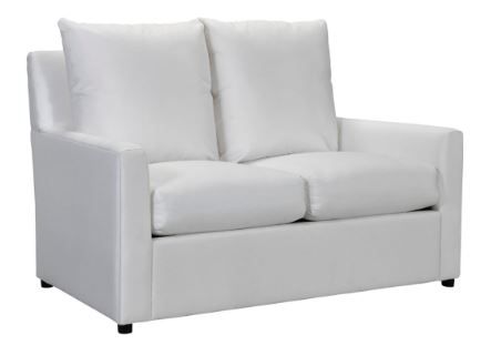 Lane Venture® Charlotte White Loveseat-0