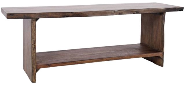 Jofran Inc. Global Archive Cooper Light Chestnut Storage Bench-0