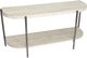 Magnussen Home® Jennings Edgecomb Grey/Weathered Antique Nickel Demilune Sofa Table-2