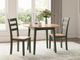 Signature Design by Ashley® Gesthaven 3-Piece Natural/Green Dining Table Set-3