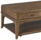 England Furniture Nicolette Brown Rectangular Cocktail Table-1