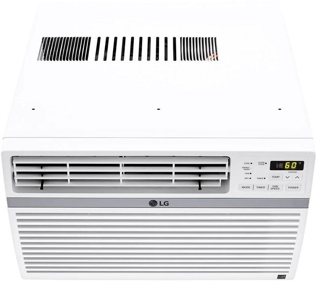 LG 8,200 BTU's White Window Air Conditioner-3