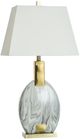 StyleCraft Norman Wyatt Home Quarry Gold /Faux Marble Table Lamp-0