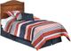 Signature Design by Ashley® Barchan Medium Brown Youth Twin Panel Headboard-1