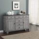 Flexsteel® Plymouth Distressed Graywash Buffet-1