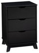 Powell® Portix 2-Piece Black 3-Drawer Nightstand Set-1
